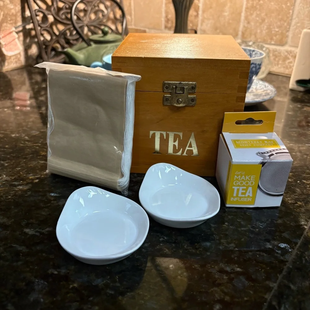 Tea Box and Supplies